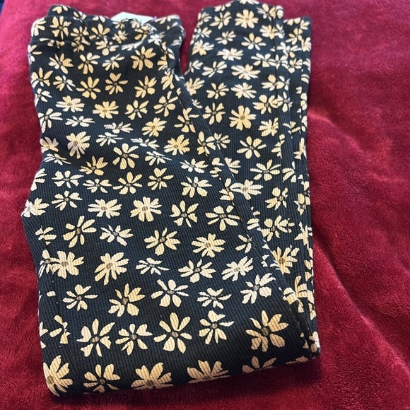 Jessica Simpson Dainty Retro Floral Leggings Size 8 - Picture 15 of 16